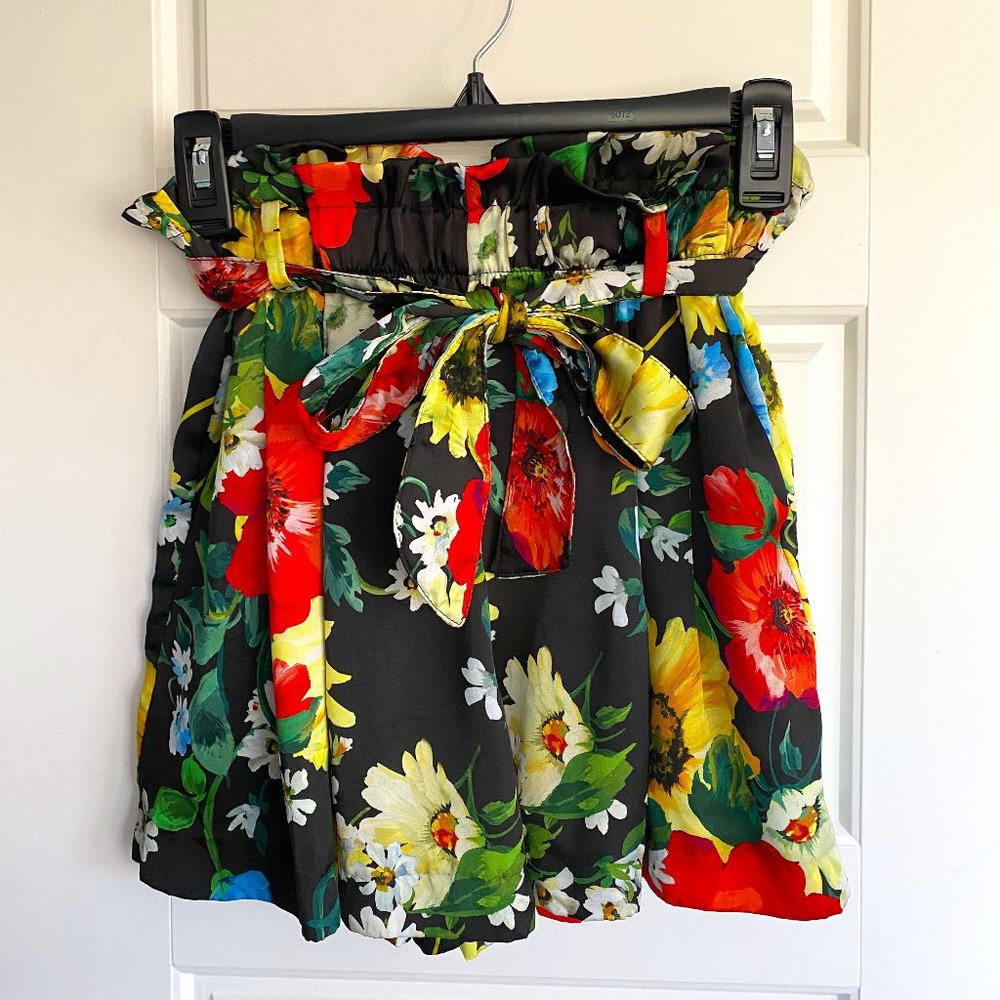 Summer floral shorts